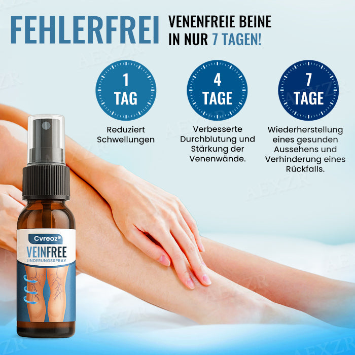 Cvreoz® VeinFree Linderungsspray |⚡BEGRENZTES RABATTANGEBOT⚡