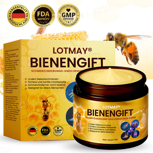LOTMAY® Bienengift Schmerzlinderungs-Knochenheilungs-Creme | ❗❗BEGRENZTES RABATTANGEBOT