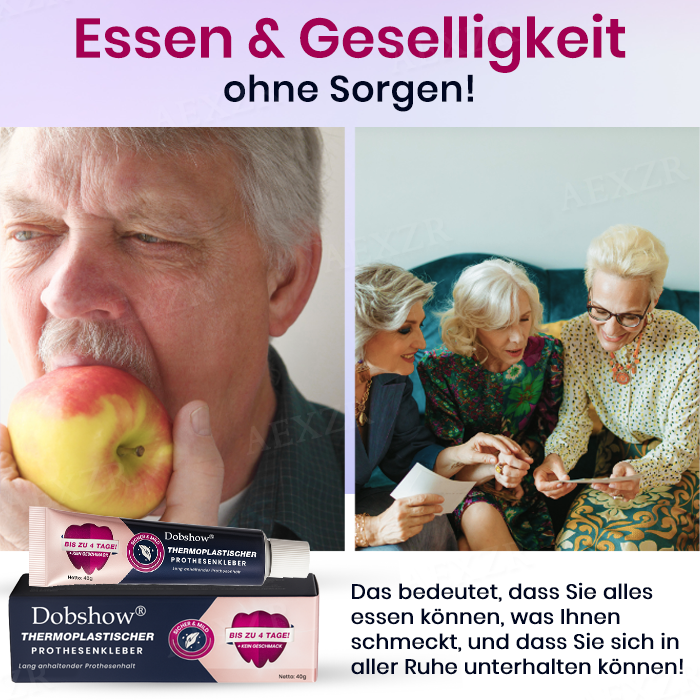 Nur noch 22 Stück verfügbar!!!-Dobshow® Thermoplastischer Prothesenkleber - LIMITED-TIME OFFER | Zeigen Sie Ihr schönes Lächeln!💕