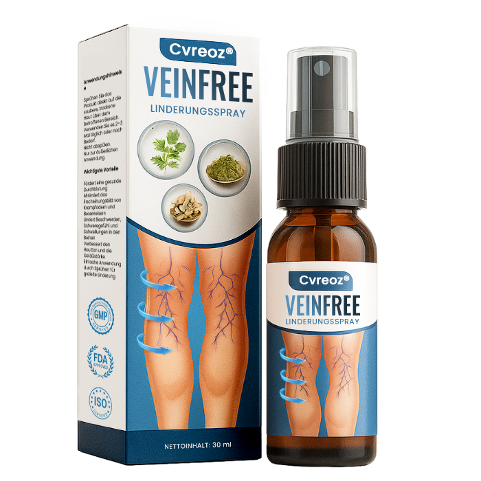 Cvreoz® VeinFree Linderungsspray |⚡BEGRENZTES RABATTANGEBOT⚡