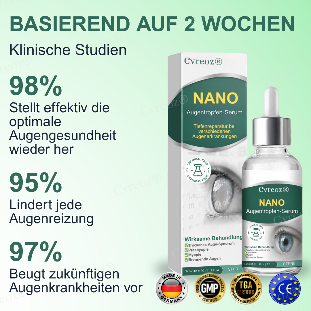 Cvreoz® Nano Augentropfen-Serum | BEGRENZTES RABATTANGEBOT✨