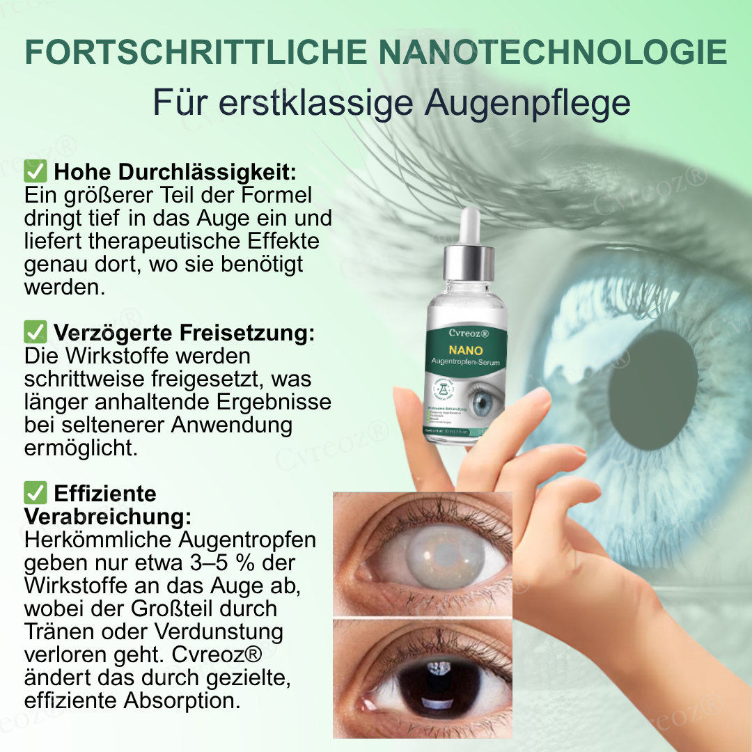 Cvreoz® Nano Augentropfen-Serum | BEGRENZTES RABATTANGEBOT✨