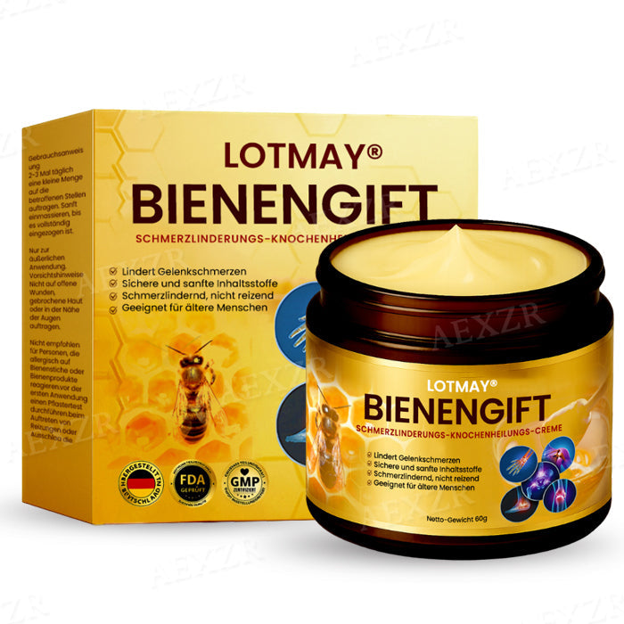 LOTMAY® Bienengift Schmerzlinderungs-Knochenheilungs-Creme | ❗❗BEGRENZTES RABATTANGEBOT