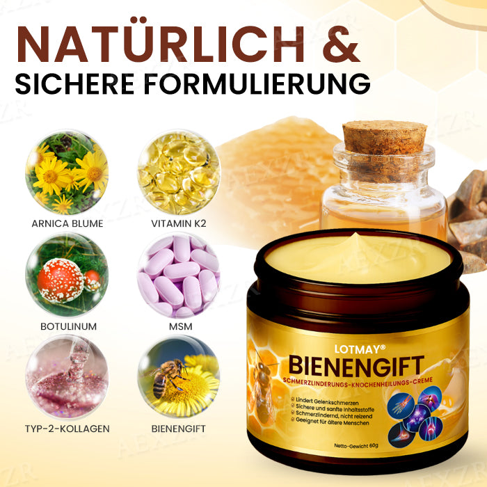 LOTMAY® Bienengift Schmerzlinderungs-Knochenheilungs-Creme | ❗❗BEGRENZTES RABATTANGEBOT